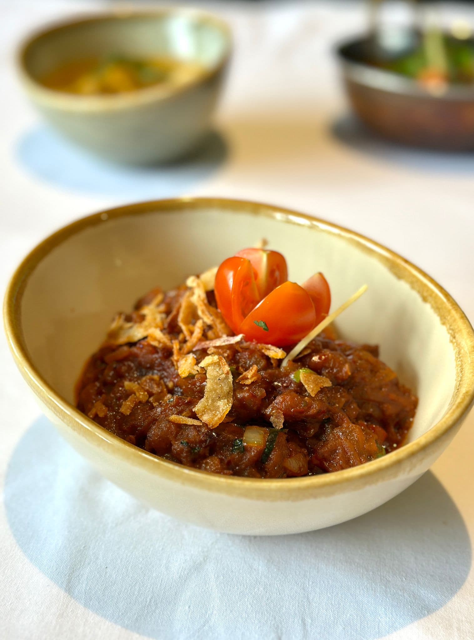Chicken Bhuna - authentic Nepalese cuisine at The Old Crown Girton Cambridge